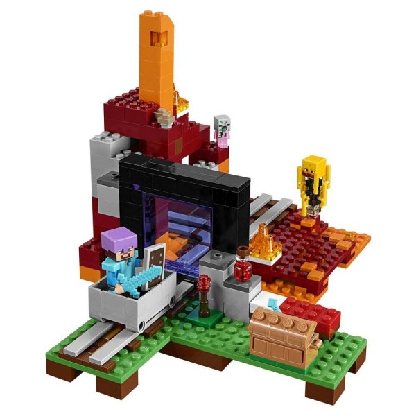 Lego Конструктор Minecraft "Портал в Подземелье"