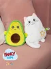 Fancy Baby Мягкая игрушка-грелка Кот Беляш / цвет белый