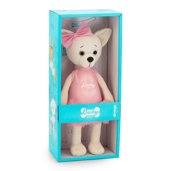 Orange Toys Мягкая игрушка Собачка Lucky Lili Грация 25 см
