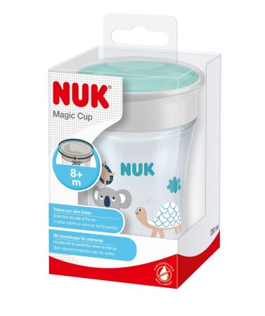 NUK EVOLUTION Поильник "MAGIC" 230 мл нейтральный