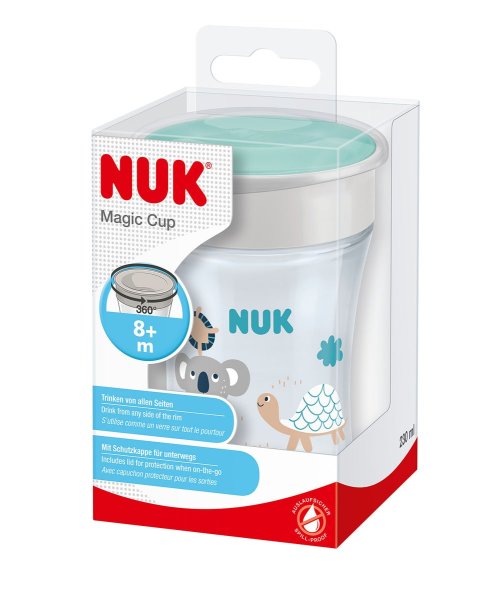 NUK EVOLUTION Поильник "MAGIC" 230 мл нейтральный