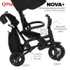 QPlay Велосипед трехколесный складной Nova+ / цвет Carbon black/черный