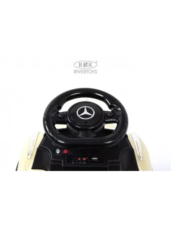 300S (LS-128A) Детский толокар Mercedes-Benz   (Бежевый)