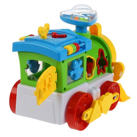Умка Обучающий паровозик 301035 / цвет желтый, зеленый