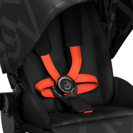 Cybex Коляска прогулочная Melio Street с дождевиком / цвет Real Black