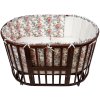 Nuovita Комплект Fiori для детской кроватки, 9 предметов / цвет белый