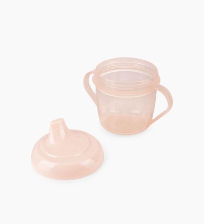 Happy Baby Поильник с ручками Drink Up, 170 мл / цвет pink