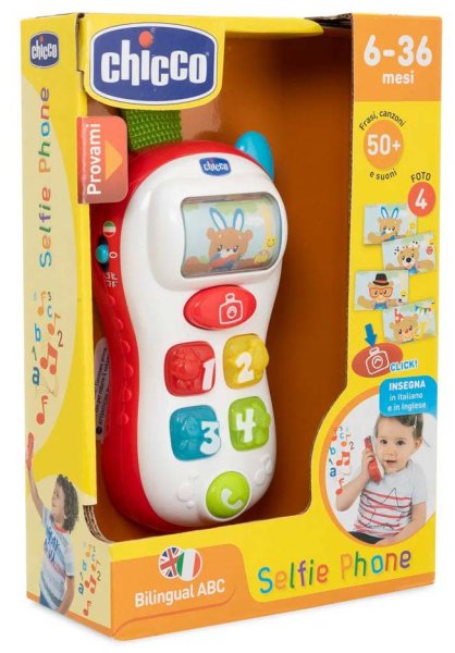 Chicco Говорящий телефон Selfie Phone