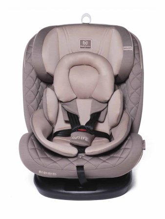 Babyсare Автокресло "Shelter", 0-36 кг (0-12лет), цвет / Эко Песочно-коричневый/Бежевый (Sand Brown/Beige)