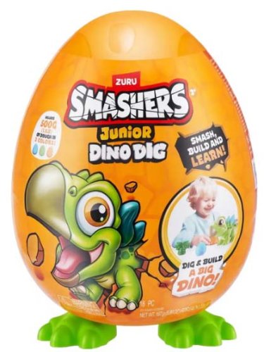 Zuru Игровой набор сюрприз в яйце Smashers Junior Dino Dig