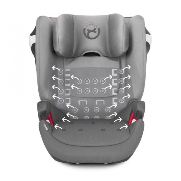 Автокресло Cybex Juno 2-Fix Manhattan Grey (9-18 кг) / серый