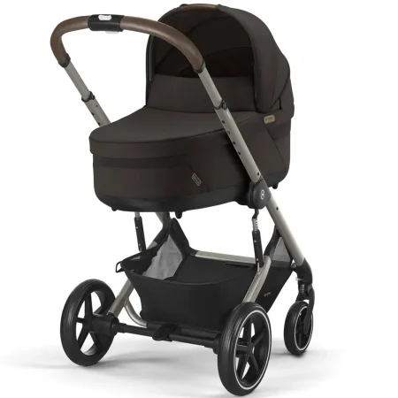 Коляска 2в1 Cybex Balios S Lux TPE + спальный блок Cot 2025 (Chocolate Brown)