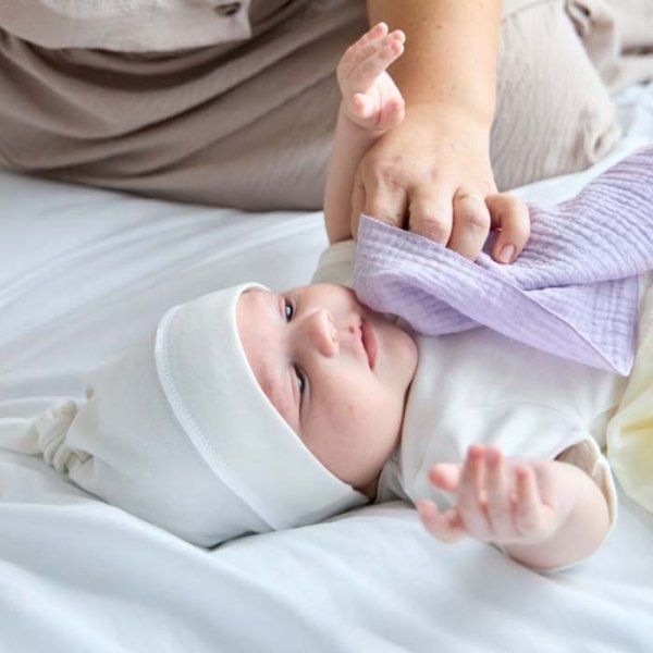 Buba Kids Платочки муслиновые / цвет Таежные ягоды, сирень, сливочный