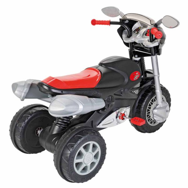 Pilsan Педальный мотоцикл Desert Eagle Black / цвет черный