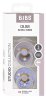 Bibs Набор латексных пустышек Studio Colour, 0+ Jasmine - Fossil Grey Mix