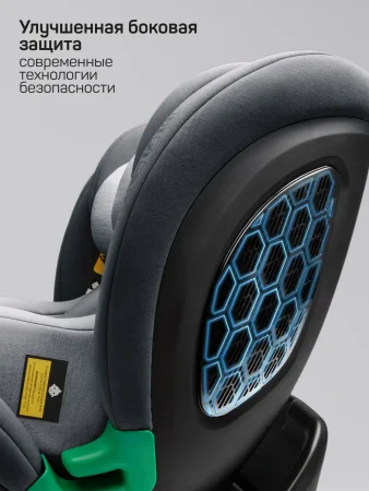 Удерживающее устрой.Amarobaby Triumph,i-Size,40-150 (Grey)