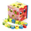 Mapacha Кубик Радужный (конструктор, сортер, шнуровка)