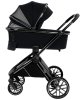 Коляска 2в1 Mayla Lux короб+прогул.  (Black)