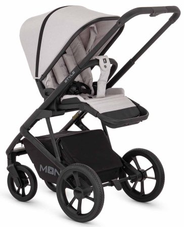 Moon Коляска 2 в 1 Style 2023 / цвет Ice (светло-серый)