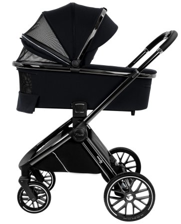 Коляска 2в1 Mayla Lux короб+прогул.  (Black)