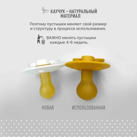 Пустышка латексная BIBS Couture - Baby Blue, 6+ мес.