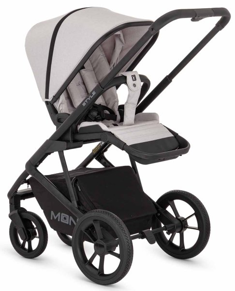 Moon Коляска 2 в 1 Style 2023 / цвет Ice (светло-серый)