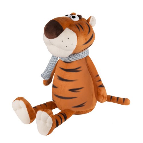Maxitoys Luxury Мягкая игрушка "Тигр Вова в шарфе", 21 см