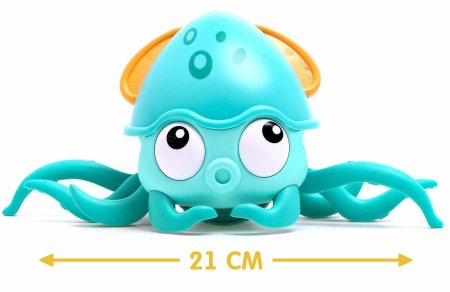 Каталка на верёвке "Осьминог", водоплавающая