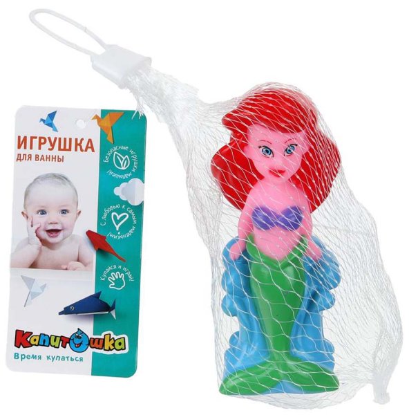 Капитошка Игрушка для ванны «Русалочка»