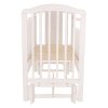 Pituso Кровать детская Noli "Мишутка", маятник универсальный с накладкой, цвет / белый