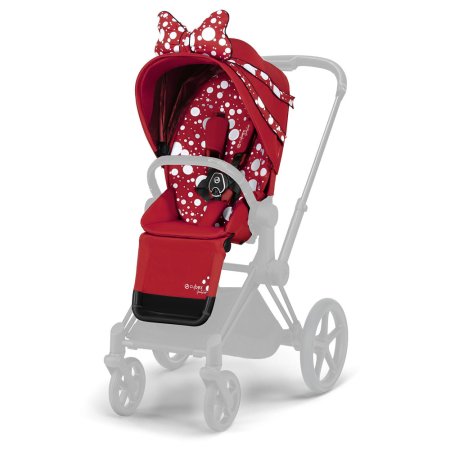 Коляска Cybex Priam III FE JS Petticoat 2в1+спальный блок+рама Chrome
