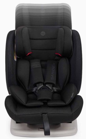 Happy baby Автокресло Sandex / цвет black (черный)