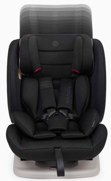 Happy baby Автокресло Sandex / цвет black (черный)