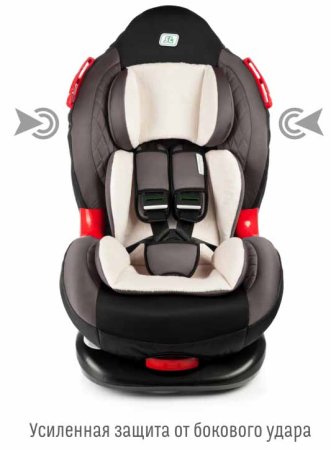 Smart Travel Автокресло Premier (9-25 кг) / цвет smoky (черный-коричневый)