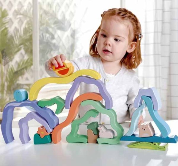 Hape Развивающая игрушка 3 в 1 "В джунглях"