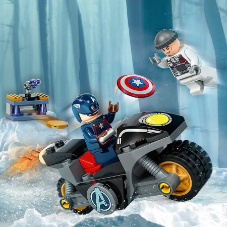 Lego Super Heroes Конструктор "Битва Капитана Америка с Гидрой" 76189
