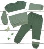 (м) Спортивный Костюм"Green"(футер с начесом)тем.полынь/свет.полынь) (р.52-92)