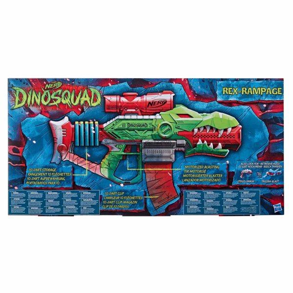 Hasbro Игровой набор бластер Дино Рекс Рэмпейдж