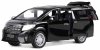 Автопанорама Машинка металлическая Toyota Alphard / цвет черный