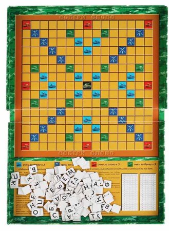 Умные игры Настольная игра «Собери слово. Танковый бой»