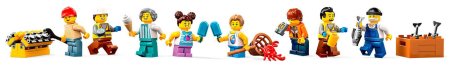 Lego Конструктор City "Морской порт с грузовым судном"