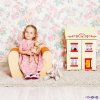 Paremo Мягкое детское кресло "Котенок" / цвет Бежево-Оранжевый