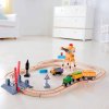 Hape Игровой набор "Железная дорога" с краном