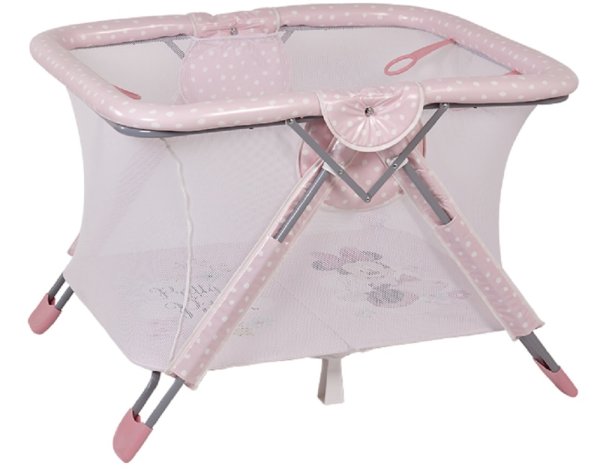 Polini kids Манеж Disney baby Comfort / цвет розовый, Минни маус Фея