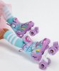 Amarobaby Ролики Disco со светящимися колесами, размер 26-29 / цвет фиолетовый