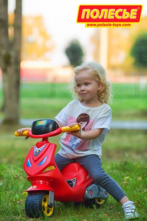 Полесье Каталка-скутер Mig / цвет красный