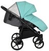 Tutis Коляска 2 в 1 Novo / цвет кожа Antracite Metalic-Mint (темно-серый + мятный)