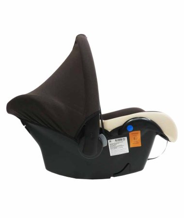 Bambini Moretti Детское автомобильное кресло BM-322 / группа 0+, Lux / цвет коричневый-бежевый