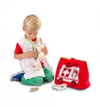 Lilliputiens  Набор мягких игрушек Скорая помощь