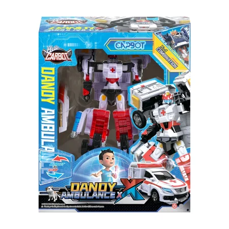 Карбот. Dandy Ambulance X трансформер Стандарт 21 см, S9. Hello Carbot